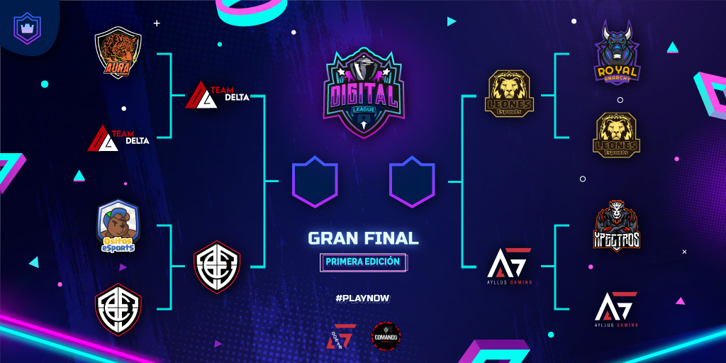 #ClashRoyale | #PLAYNOW 🔥

Después de infartantes encuentros. Quedan 4 de los 32 equipos, cada uno con representantes sin igual. 

Acercándose al final de esta primera edición.

¿Quién será el campeón?
Apoya a tu equipo favorito.