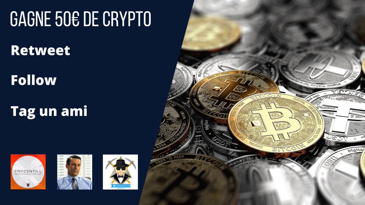 Frozentill (@frozentill) on Twitter photo Aujourd'hui, je vous offre la possibilité de remporter 50€ dans la crypto de votre choix ! 💵🤑
Pour participer, il suffit de :
↪️ ReTweet
↪️ Follow <a href="/Frozentill/">Frozentill</a> & @Neyroh__ & <a href="/MiningTk/">Monsieur-TK</a>
↪️ Tag un ami ( Bonus 👀)
Le tirage au sort sera effectué le 11 avril ! 🚀 Aujourd'hui, je vous offre la possibilité de remporter 50€ dans la crypto de votre choix ! 💵🤑
Pour participer, il suffit de :
↪️ ReTweet
↪️ Follow <a href="/Frozentill/">Frozentill</a> & @Neyroh__ & <a href="/MiningTk/">Monsieur-TK</a>
↪️ Tag un ami ( Bonus 👀)
Le tirage au sort sera effectué le 11 avril ! 🚀