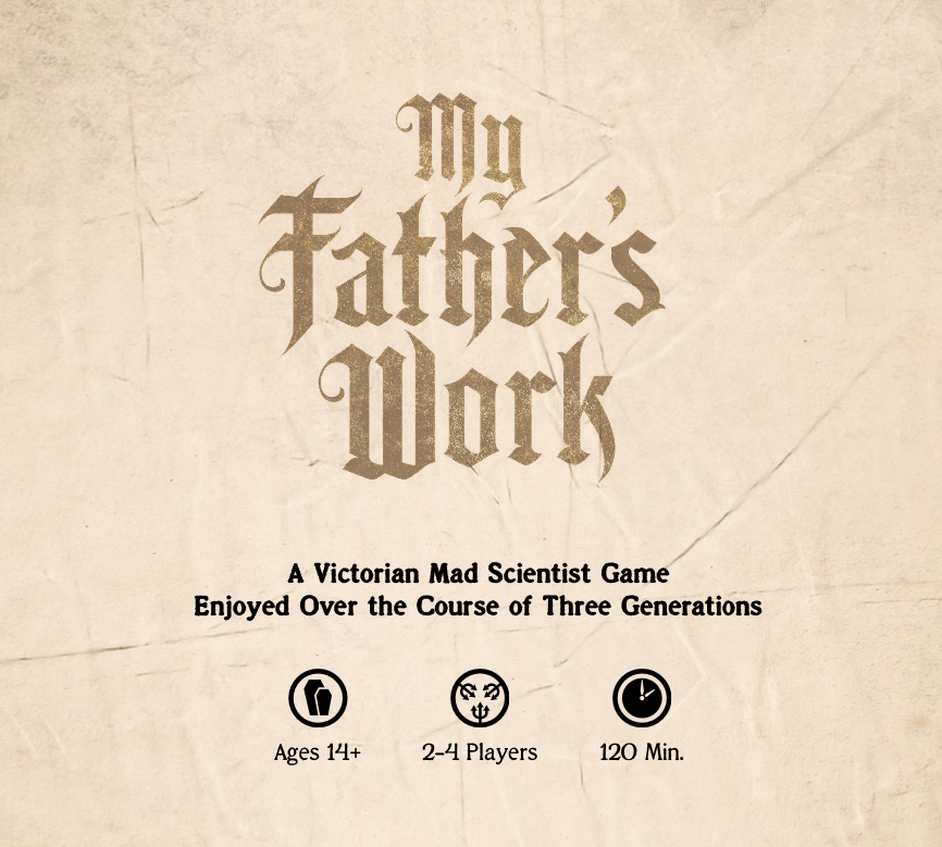 PlayRenegade's tweet photo. "In my father's journal were the quill marks of a crazed genius outlining the ambitious project he could never complete—his masterwork."

Complete your father's legacy in #MyFathersWork by @PuppyShogun! 🧟🔬 Get notified when the campaign goes live: https://t.co/GJ7UGTEgUB https://t.co/kedEfvbnRf