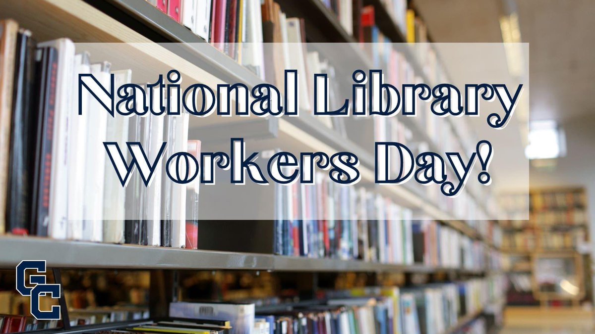 GatesChiliSuper's tweet photo. NATIONAL LIBRARY WORKERS DAY: Today we celebrate the librarians and library staff that help our students explore the world and expand their minds! Thank you for everything you do for our #GCCSD community! #GCcares https://t.co/AqynsTRFMN