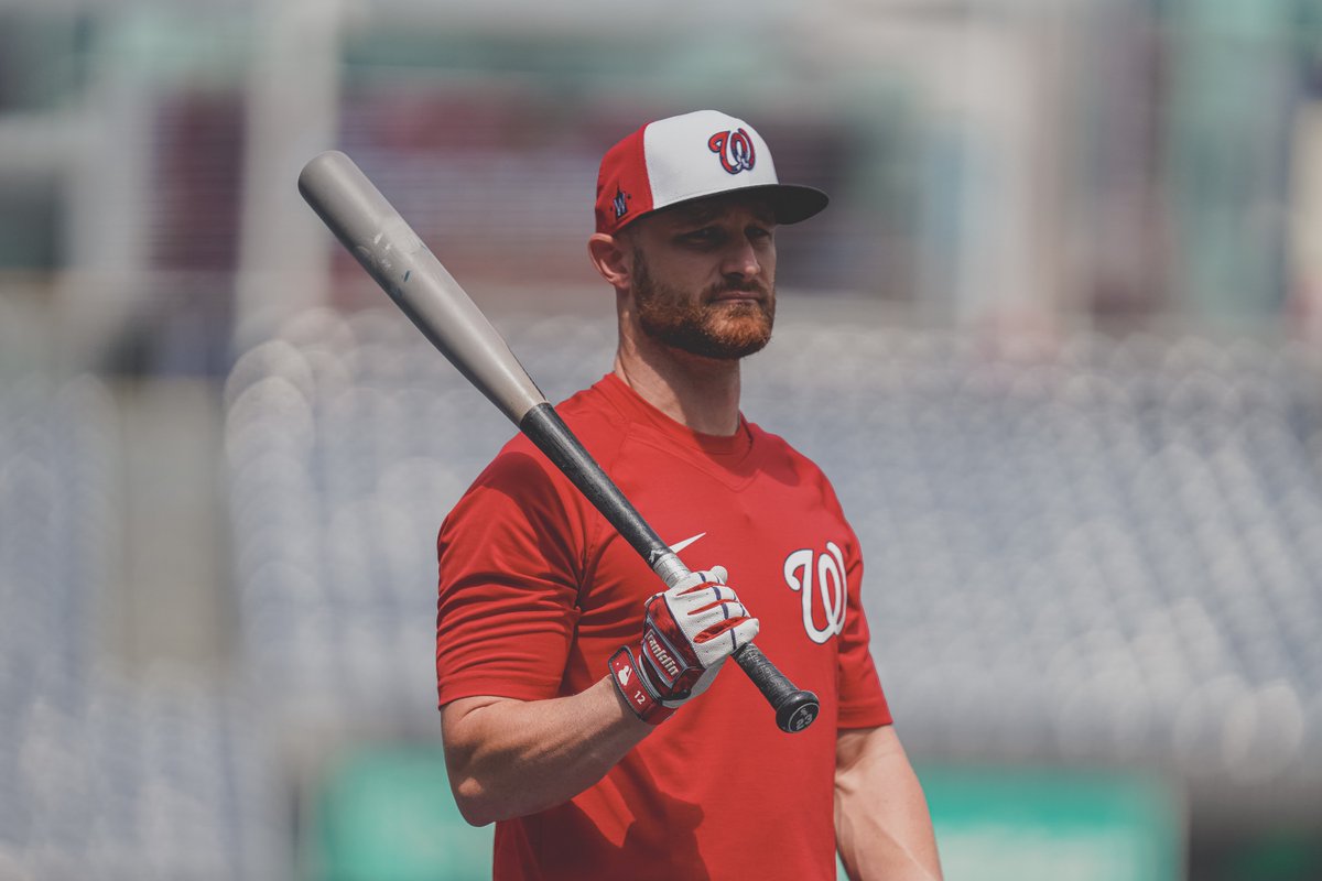 Nationals's tweet photo. Welcome to DC...

2x All-Star Jonathan Lucroy!

#OpeningDay // #NATITUDE https://t.co/ynSmo8ENU4