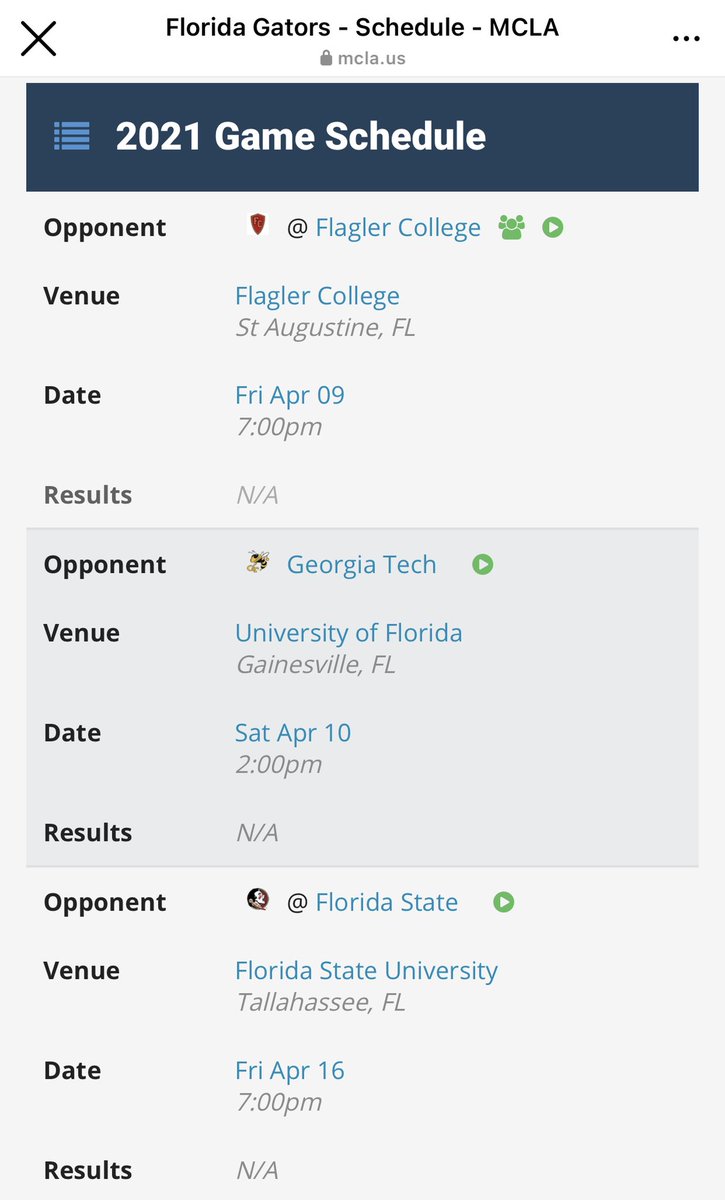 Games on the horizon!