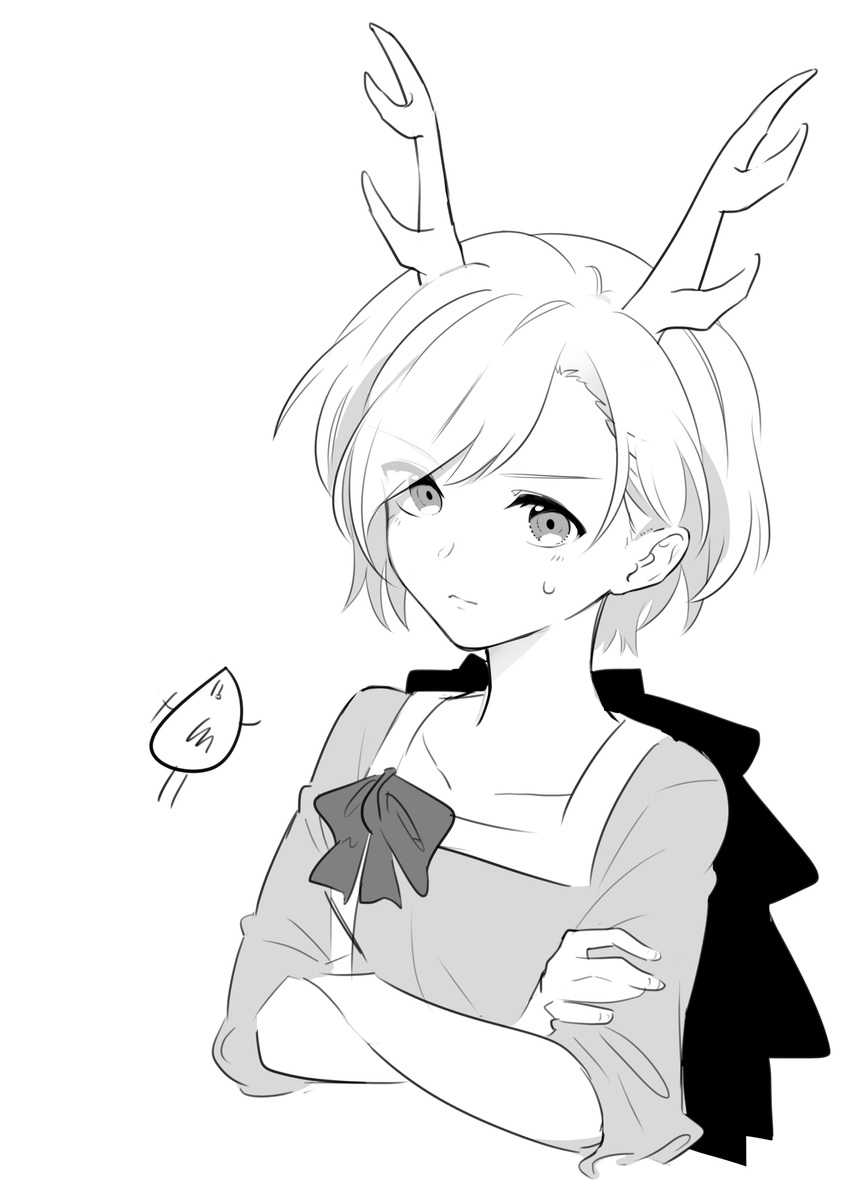 なりたい絵柄を各パーツで意識してちゃんと描いた八千慧ちゃん 