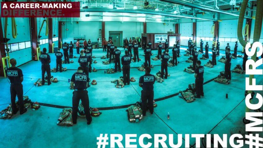 mcfrsPIO's tweet photo. APPLY NOW! Montgomery County now accepting applications for Firefighter/Rescuer 1 (Recruit).  NOTE: Previously trained individuals as well as those without experience welcome to apply.  Closing date April 19th.  See: https://t.co/dI2cNvSV2n for details. @MontgomeryCoMD @mcfrs https://t.co/2U6XtbzGoT