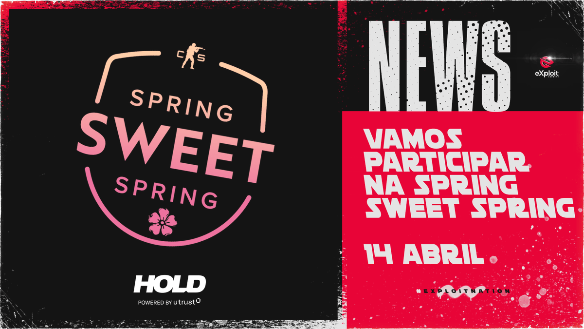 Fomos uma das equipas convidadas para participar na Spring Sweet Spring!

Thanks <a href="/RelogMedia/">Relog Media</a> @TheEsportsBible for the invitation! 👊

#eXploitNation #HoldThatWin