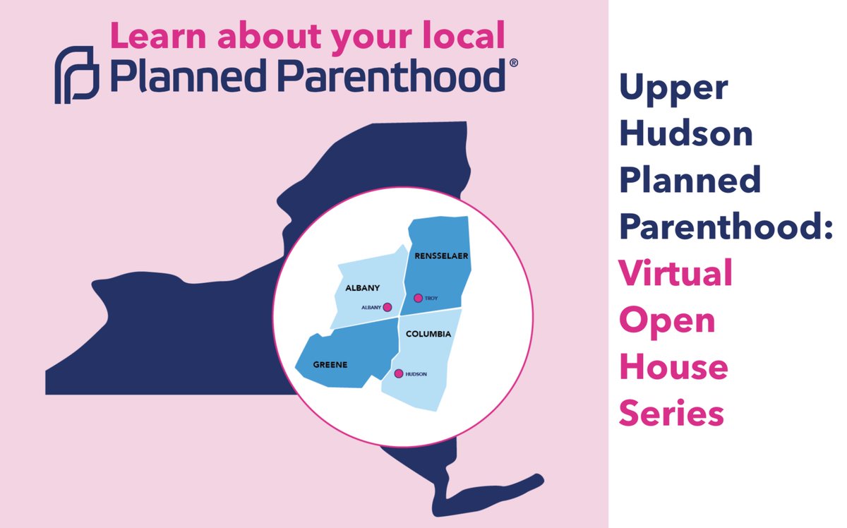 Health care, education, community advocacy- we'll be discussing it all  in our new Virtual Open House Series. Our first, focused on Columbia County, is this Thursday @ 6:30. Register here:  weareplannedparenthood.org/a/columbia-cou…