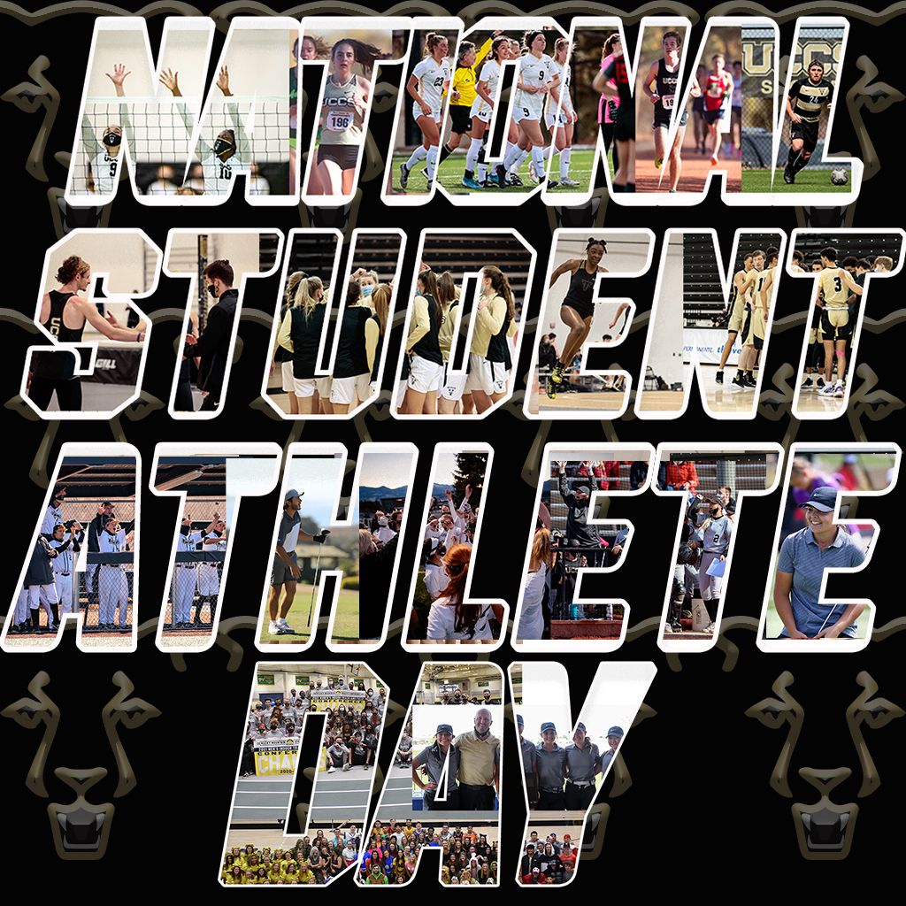 A special shoutout and thank you to all of our student-athletes! Whether it's in the classroom, in the community, or on the playing field, our Mountain Lions give it their all and we are proud to see them rep the black &amp; gold! #NationalStudentAthleteDay #ClawsOut #GoMountainLions