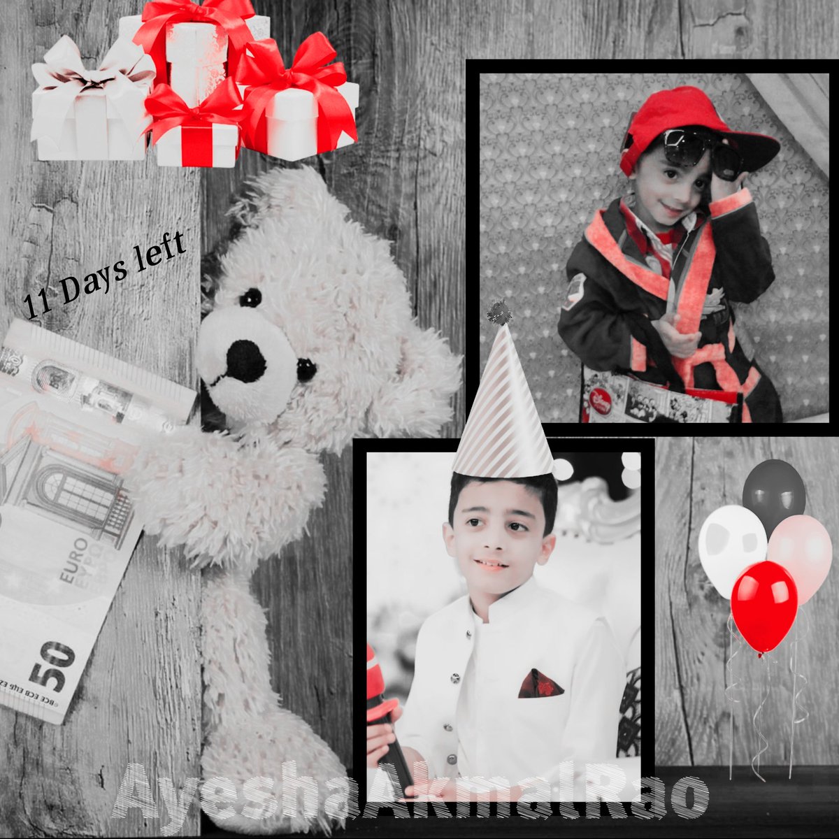 AyeshaAkmalRao's tweet image. 7 April ~ 19 April ♥️
#11Daysleft 
Happy Birthday Junior Badami in adv ♥️ May Allah bless you with alot of happiness &amp;amp; success in life 😘 &amp;amp; blessed you with a bundle of laughter's🤩 Wishing you many more years of success 💕Stay Blessed little prince charming ♥️
#HBD_JuniorBadami