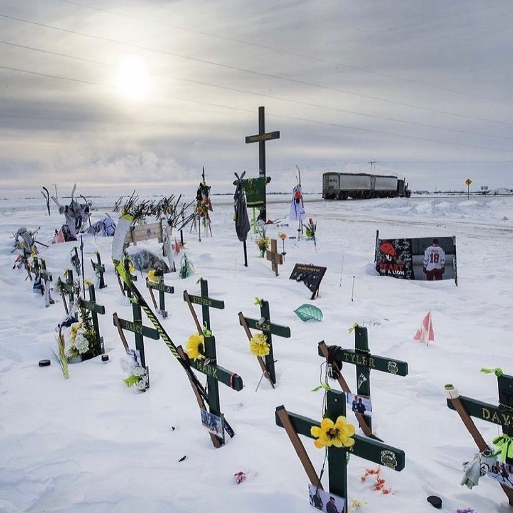 3 years ago today. Never ever forgotten. #humboldtstrong 💛💚