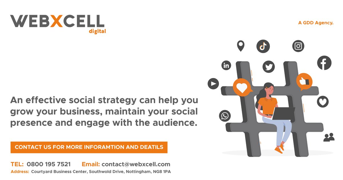 WebxcellD's tweet image. Grow Your Digital Business With @WebxcellD  Digital

#gdd
#digitalstrategist
#digitalmarketing