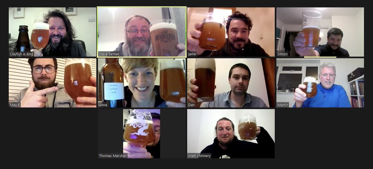 Homebrew party virtual bottle share 🎉

Beer 3 is <a href="/saj_hb/">Simon James</a>’s Oat Pale Ale with Talus &amp; Sabro
