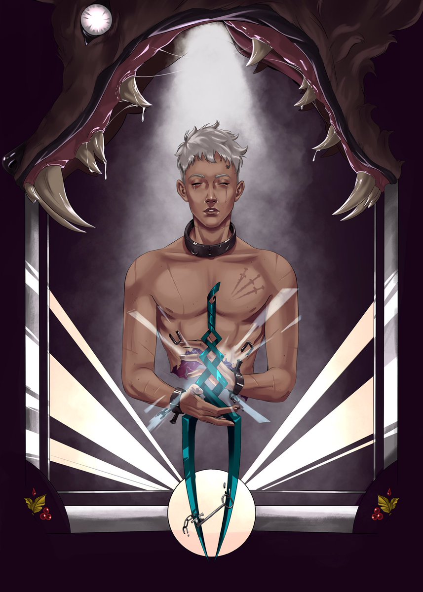 Faerwald's tweet photo. Hi I'm Kaelan A California based illustrator! I really enjoy dark and fantastical themes! ✨

IG: https://t.co/tN5Nzjlu7X 
Art Station: https://t.co/GYp2lWqTQ0
Inprnt: https://t.co/Ls1dqY19GV

#OriginalContentArtist https://t.co/rGip7ofarC