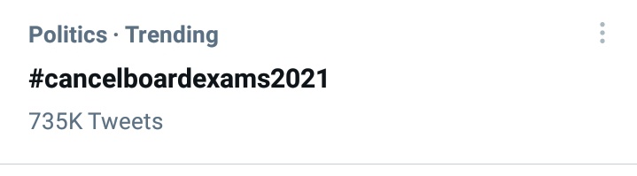 ah_skid's tweet photo. we can do this together!!! let's make it hit 1 million real soon.
#cancelboardexams2021 #cancelboardexam2021 #cancelboards2021 @DrRPNishank @EduMinOfIndia #boardexam2021 #boards2021 #boardexam #cbse #CBSE2021 #cancelboardexams https://t.co/Pah9YNsJ9W