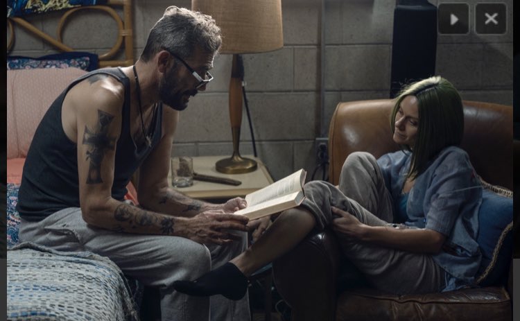 If you won’t let me watch my movie then you better be ready to read to me.