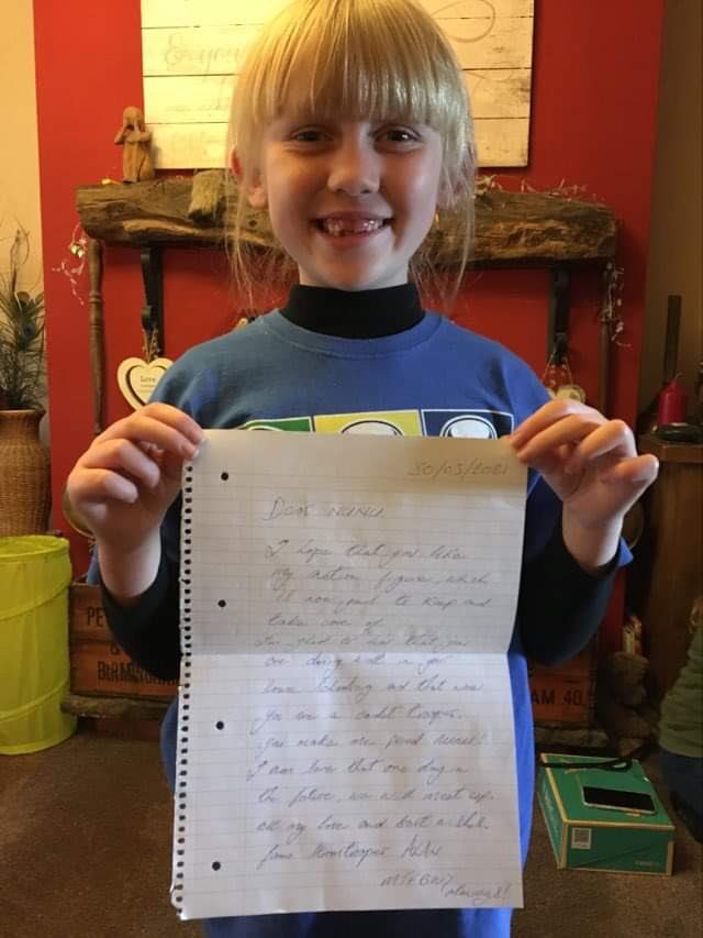 This day gets better! After a litter pick in our village dressed wearing Galactic PPE, we get home &amp; FO Cadet Nunu has a surprise. Thank you <a href="/TheAlanAusten/">Alan Austen</a> for your Limited edition action figure signed by yourself with a lovely letter and a certificate. Thank you dear friend x