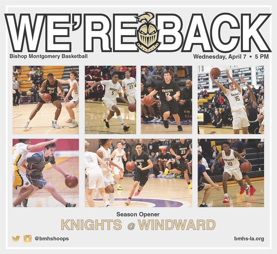 bishop montgomery basketball roster