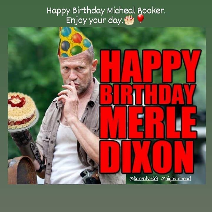 Happy Birthday Micheal Rooker.  