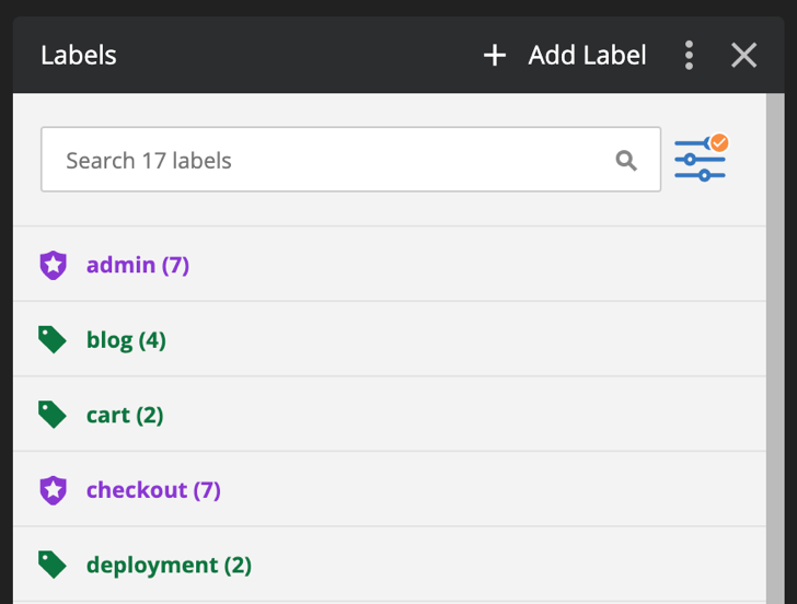 Labels are used heavily by Tracker users to supplement a wide array of workflow needs. As such, we’re excited to unveil a new and improved Labels panel and management experience! bddy.me/3unkntq