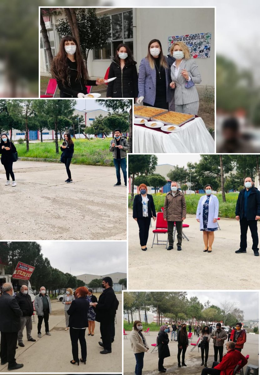 I. İKÇÜ Eczacılık Lokma Günü etkinliğimizi Sayın Dekanlarımız, Hocalarımız ve Sevgili arkadaşlarımızla beraber pandemi kurallarına ve sosyal mesafeye uygun olarak açık alanda gerçekleştirdik.