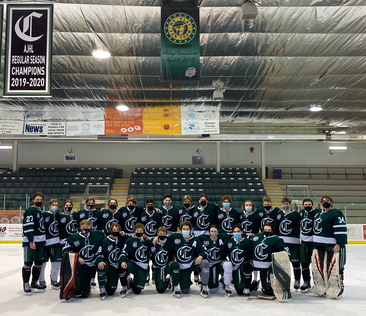We Play For Them 💛💚 

#HumboldtStrong