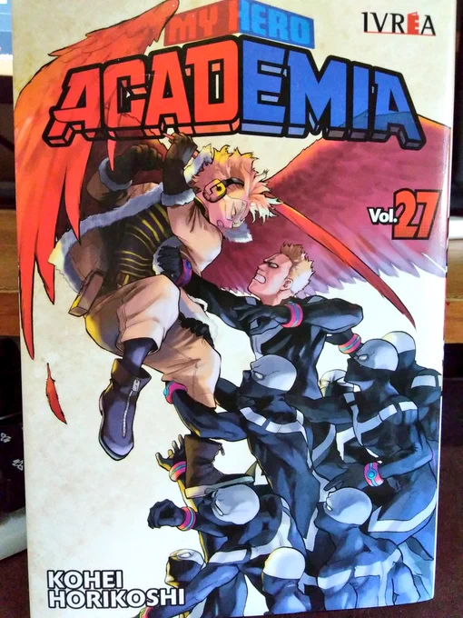 MY BROTHER FOUND ME VOL 27!!😭 He had to ask a clerk to check the storage room lol but woooooo, now I have all the currently published war arc. 