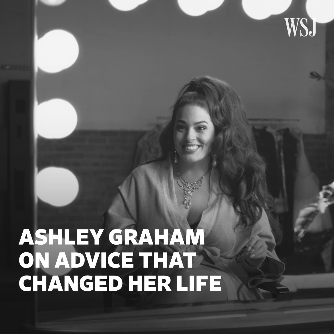 Model Ashley Graham talks about growing older, and advice that changed her life WSJWhatsNow
