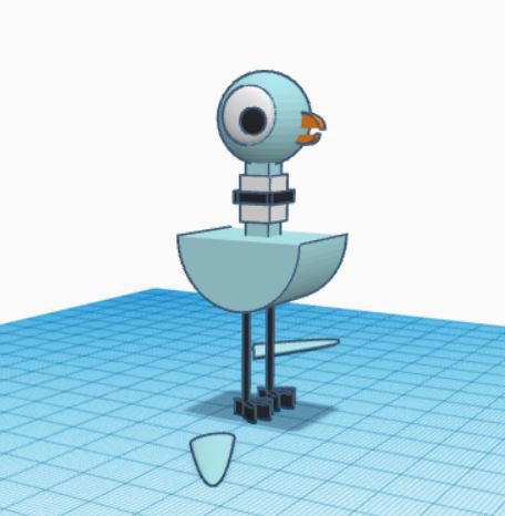 HtmsLibrary's tweet image. After learning how to rotate, align, group, make holes, raise & lower objects in @tinkercad , my 7th grade @buildbetterbook students designed children’s books characters to be 3D printed for our VI students. So proud of their hard work! #trussvillelearns #htmslearns