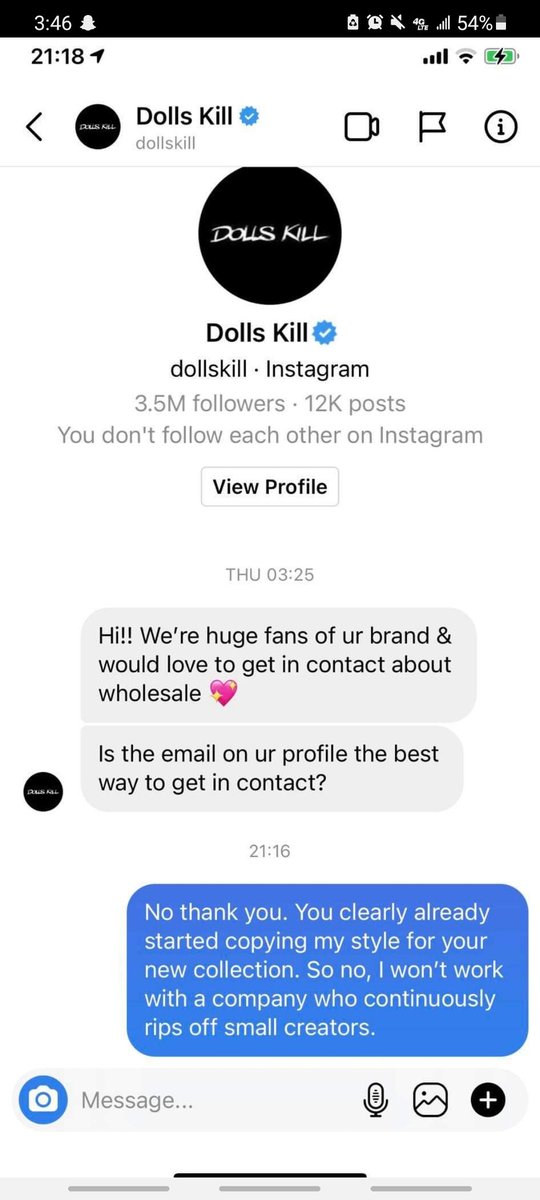 hayleebluee's tweet image. Dollskill stole another small businesses design please buy from her shop directly 

Please share