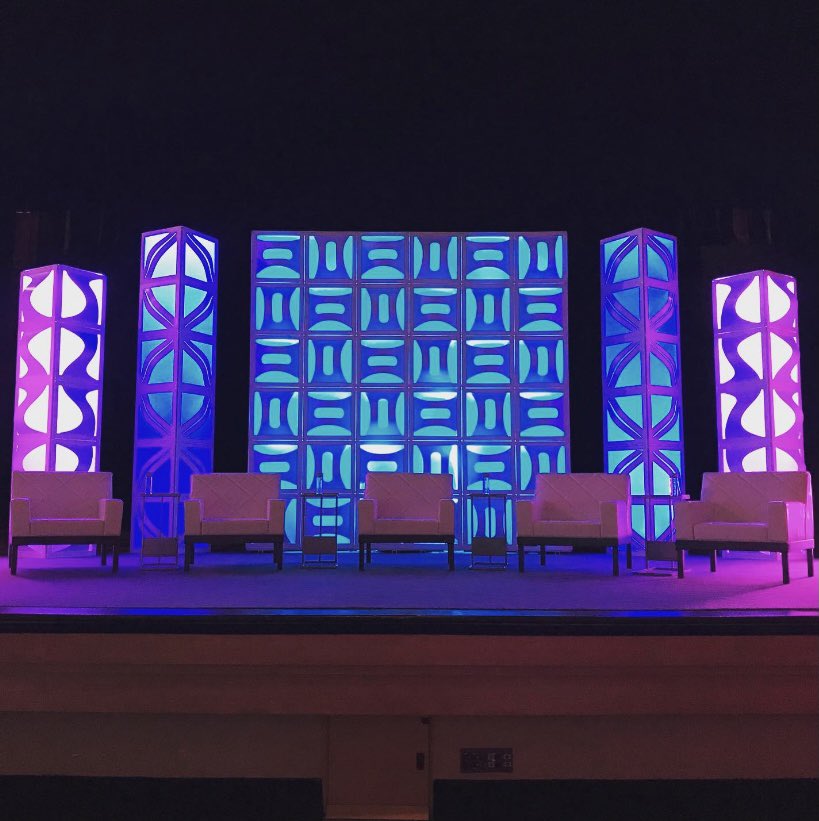 We can assist with scenic and stage decor needs for your next in-person or virtual event. Contact one of our reps to get started on your pre planning process. 

#questevents #specialevents #pipeanddrape #tradeshows #eventrentals #creativedecor #creativedesigns