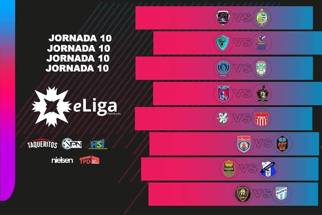 LINAHonduras504's tweet photo. Se reanuda la #eLigaHonduras, grandes partidos el día de hoy. Suerte a todos los equipos 😎
#ViveTusMomentosMásIntensos #Taqueritos #eLigaHN #VirtualProNetwork #eSportsHonduras #VirtualProNetworkHonduras #ProClubs #FIFA21 #FIFAHonduras #VPNHonduras #LINAPS4 #eSports #LigasVPN https://t.co/JH9sfSpgCr