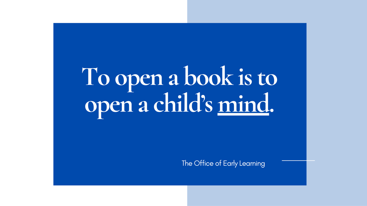 FLEarlyLearning's tweet photo. Select books your child is most interested in reading. Visit the library for books, events and programs like reading clubs.

#justreadFL #earlyliteracyFL #locallibraries #booksrock https://t.co/AVruV9GcNU