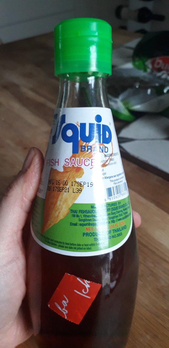 mentions it as an ingredient to many of his intriguing and extravagant recipes.The best way to use it in all recipes is thus; Take a litre of grape juice and reduce it by half, cool it and blend a bottle of Thai nam pla fish sauce with it. (Or Vietnamese one, picture here)