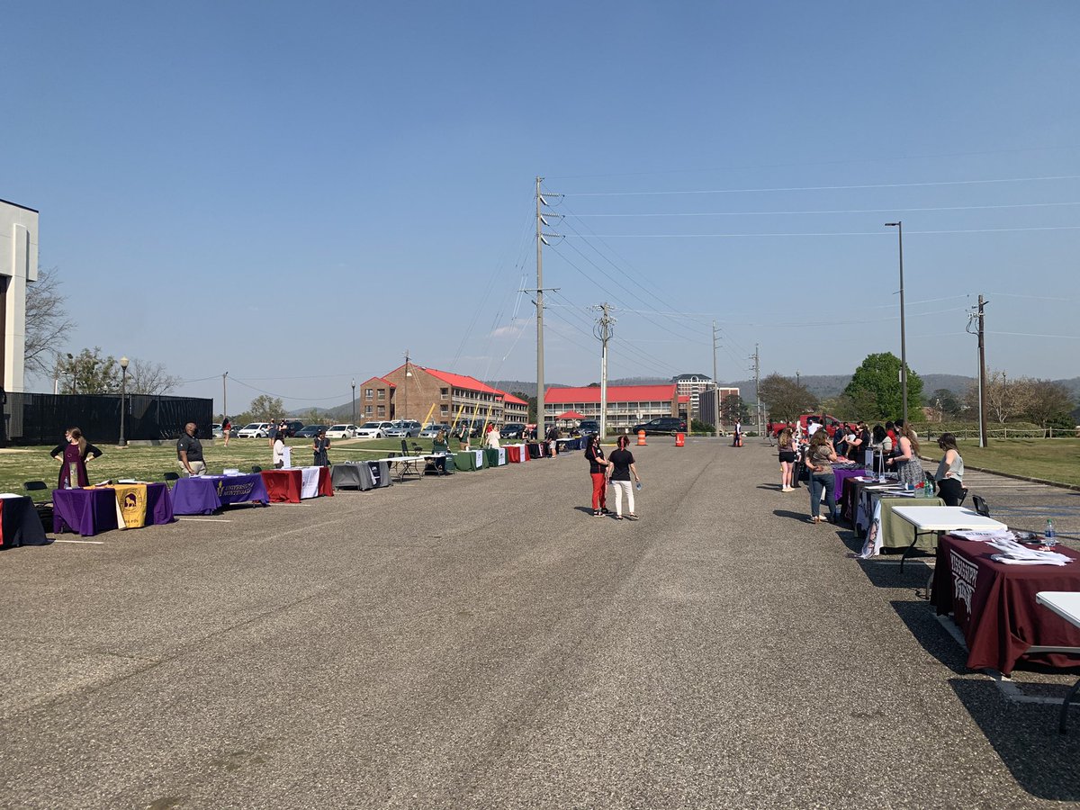 Excited for an in-person college fair! <a href="/ALACRAO/">ALACRAO</a> #HailState