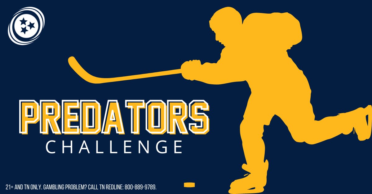 TNAction247's tweet photo. Have you played today's FREE #PredatorsChallenge?
Make your picks to win a $50 free bet: https://t.co/iidOgswL5z https://t.co/eJozB9oPIM