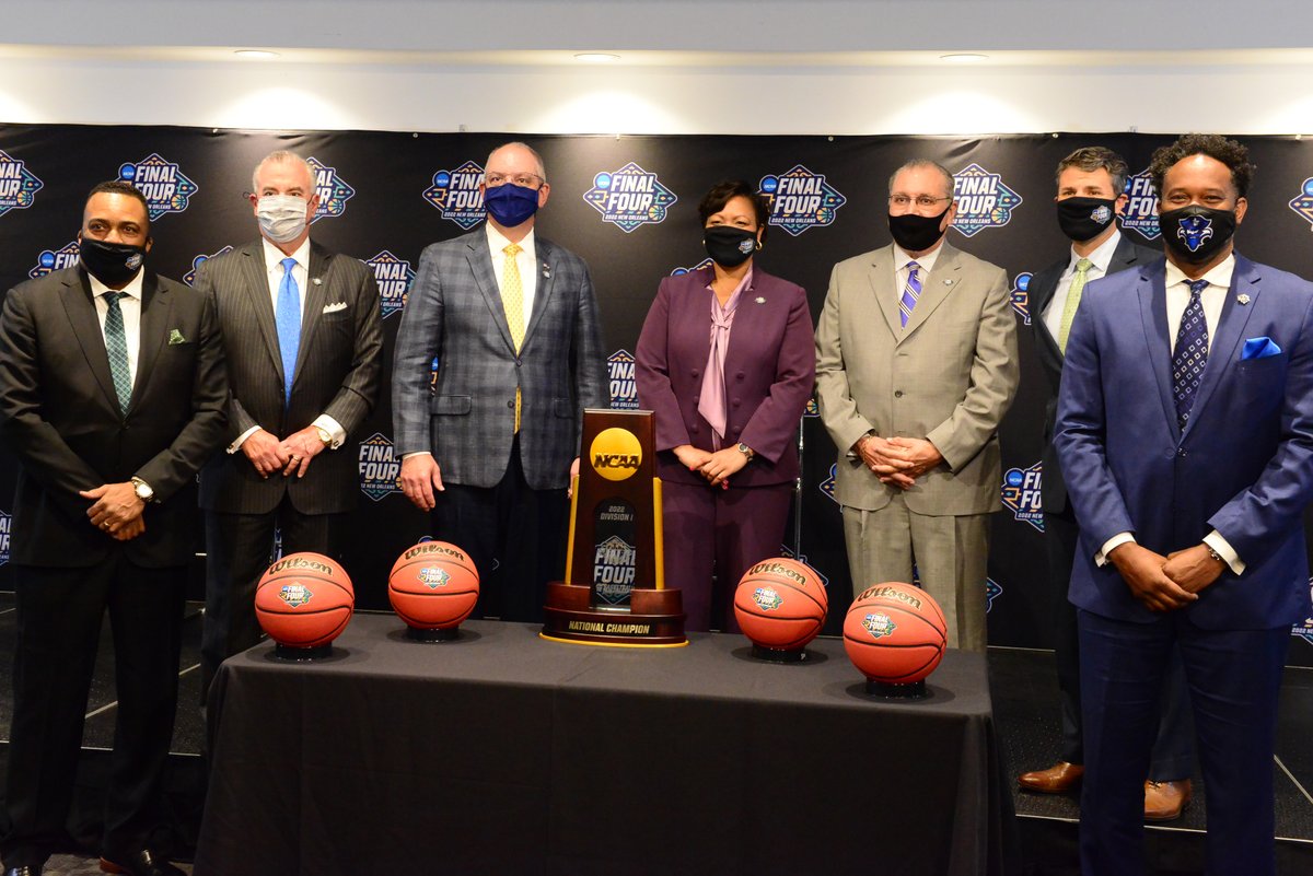 The countdown to the 2022 NCAA Men’s Final Four in New Orleans has officially begun! It was our honor to host today’s media day with special guests Gov. John Bell Edwards, Mayor LaToya Cantrell and members of the Men’s Final Four Local Organizing Committee. #BackInTheBigEasy