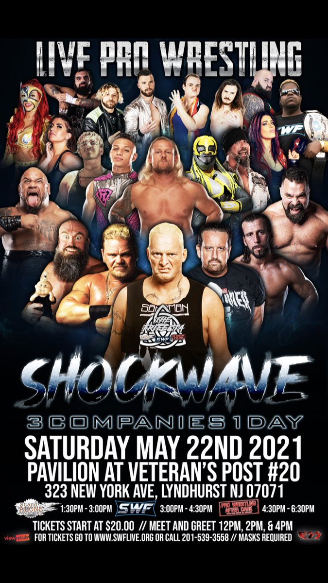 RFury13's tweet photo. The One &amp; Only @RFury13 is on Twitter!
@SWFLive  is alive and on fire 
I will see you at live shows as we present Megalsam 2021 in Holmdel NJ with a huge collaboration presented by the @sawprowrestling   SWF and  Pro wrestling after dark!
Tickets on sale https://t.co/4exona04bm https://t.co/SST9XCuP5i