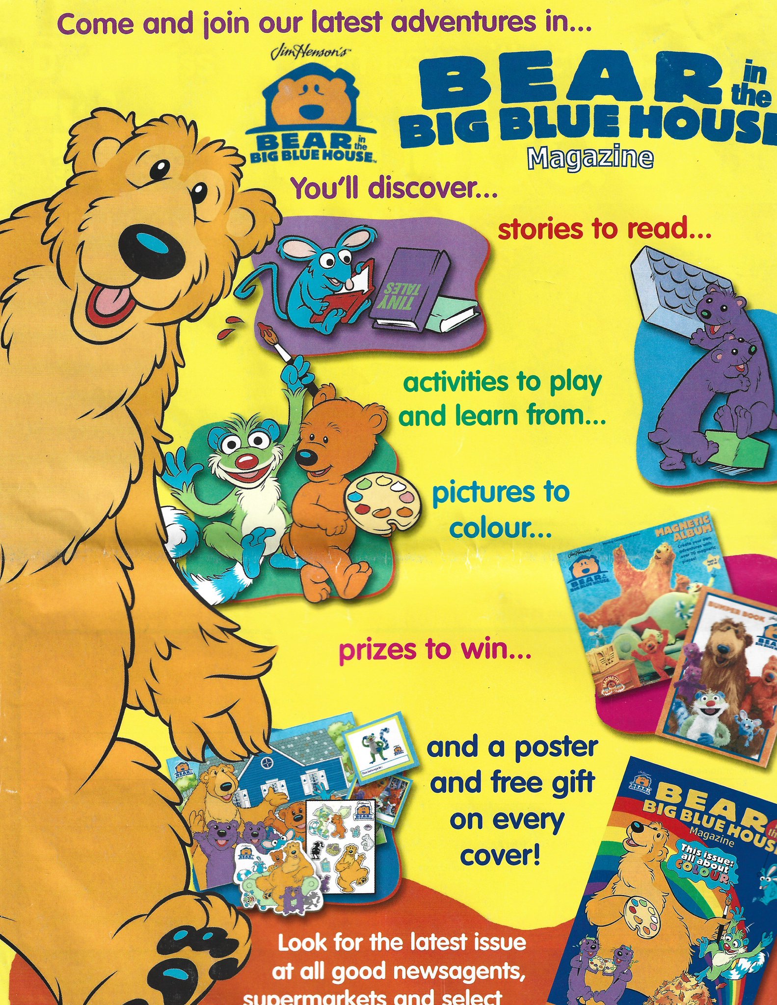 Bear In The Big Blue House Books