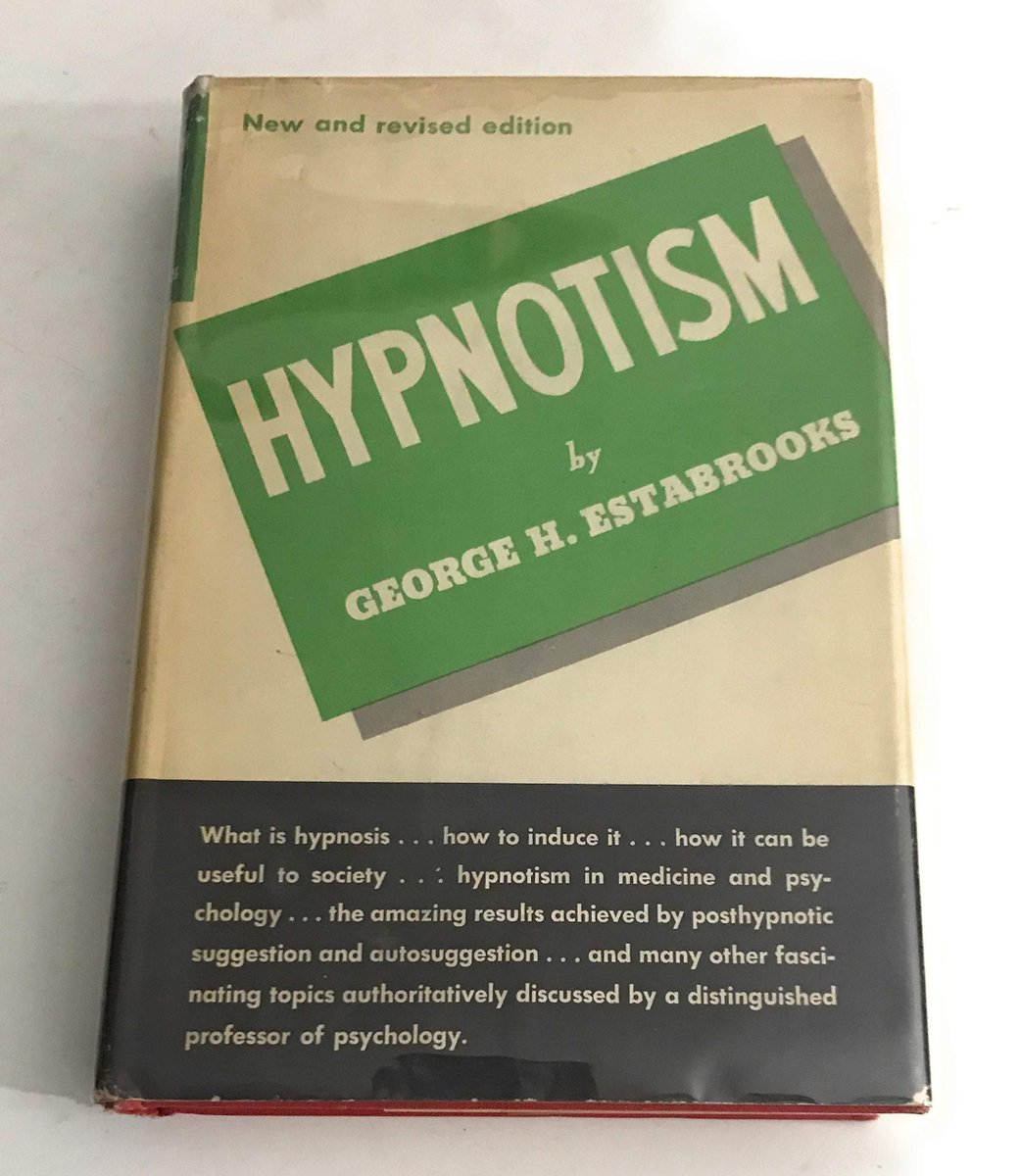 George Estabrooks, psychologist (and Rhodes Scholar ;) ) was hired by the Department of War during WWII to research the use of hypnosis during warfare. the OSS was pursuing research along these lines at the time as well
