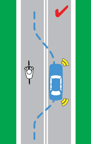 InkedSisterhood's tweet photo. Assuming the white line was a dotted yellow line, let us discuss OVERTAKING! Motor vehicles include MOTORCYCLES and they all have a right to use the road! 

#overtaking #roadsafety #sharetheroad https://t.co/t9WRyZzgvN