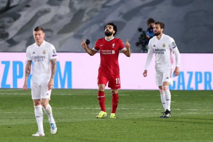 بوابة الوفد رقم مميز لـ محمد صلاح بعد التسجيل في لقاء ريال مدريد وليفربول