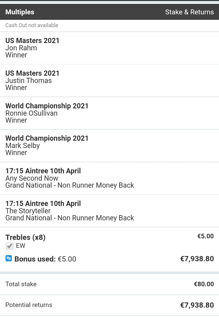 manaboutdogblog's tweet image. #SpringTreble⛳🐎🎱