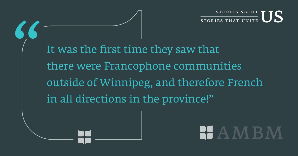 GroupeAMBM's tweet photo. Quote of a story to be discovered tomorrow!
https://t.co/rX9NmMTjjQ
#Immigration #Immigrationmatters #MuniMBilingual #Bilingual #MBilingue #MBpoli https://t.co/trzKG7jNhd