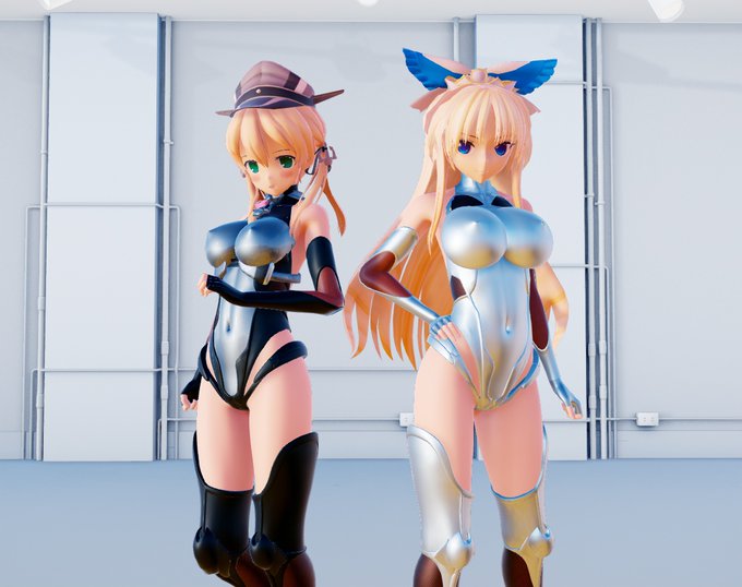 ryona.rar世界においては、
対魔忍の女の子同士が出会った時は
ちゅーで挨拶しなければならない
という決まりがあります 