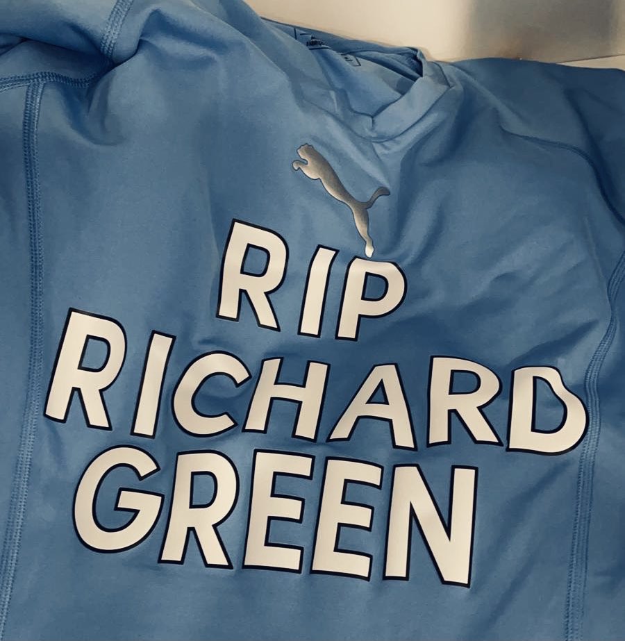 Half way there! That goal was for you, Richard. 💙