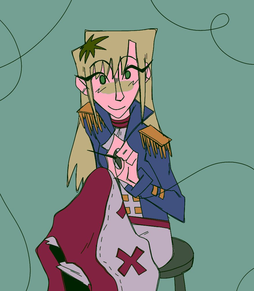 and a cool ass flag too
 #nihachufanart #nihachu #nikifanart