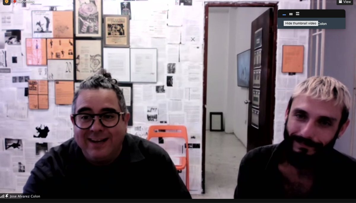 larrylafountain's tweet photo. "Performing the Moment | Performing the Movement: Ramón H. Rivera-Servera". Sponsored by @umichCWPS. With Pepe Alvarez Colon. Speaking from Hidrante in Santurce #PuertoRico

https://t.co/N7NVwvO4fp

@rriveraservera #LGBTQ #performance #queerhemisphere #cuiramericas #queeramericas https://t.co/avb3U7UZRz