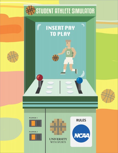 Sea_lali's tweet photo. It's all their game and rules to the NCAA disregarding the needs of student-athletes. If there have been successes in the Olympics in abolishing the amateurism concept, why can't the NCAA do the same? #EDUC15 @ElissaMMonteiro https://t.co/J2WgckLurq