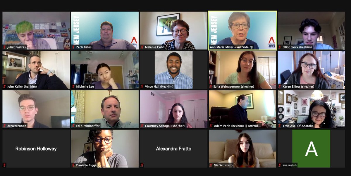 The  Advocacy Delegation is back! The group is now attending in the <a href="/Americans4Arts/">Americans for the Arts</a> National Arts Action Summit. The group met with Captain AnnMarie from <a href="/artpridenj/">ArtPrideNJ</a> &amp; team. The students are so excited for Round 2.  Over the next few days, we will introduce you to the advocates!