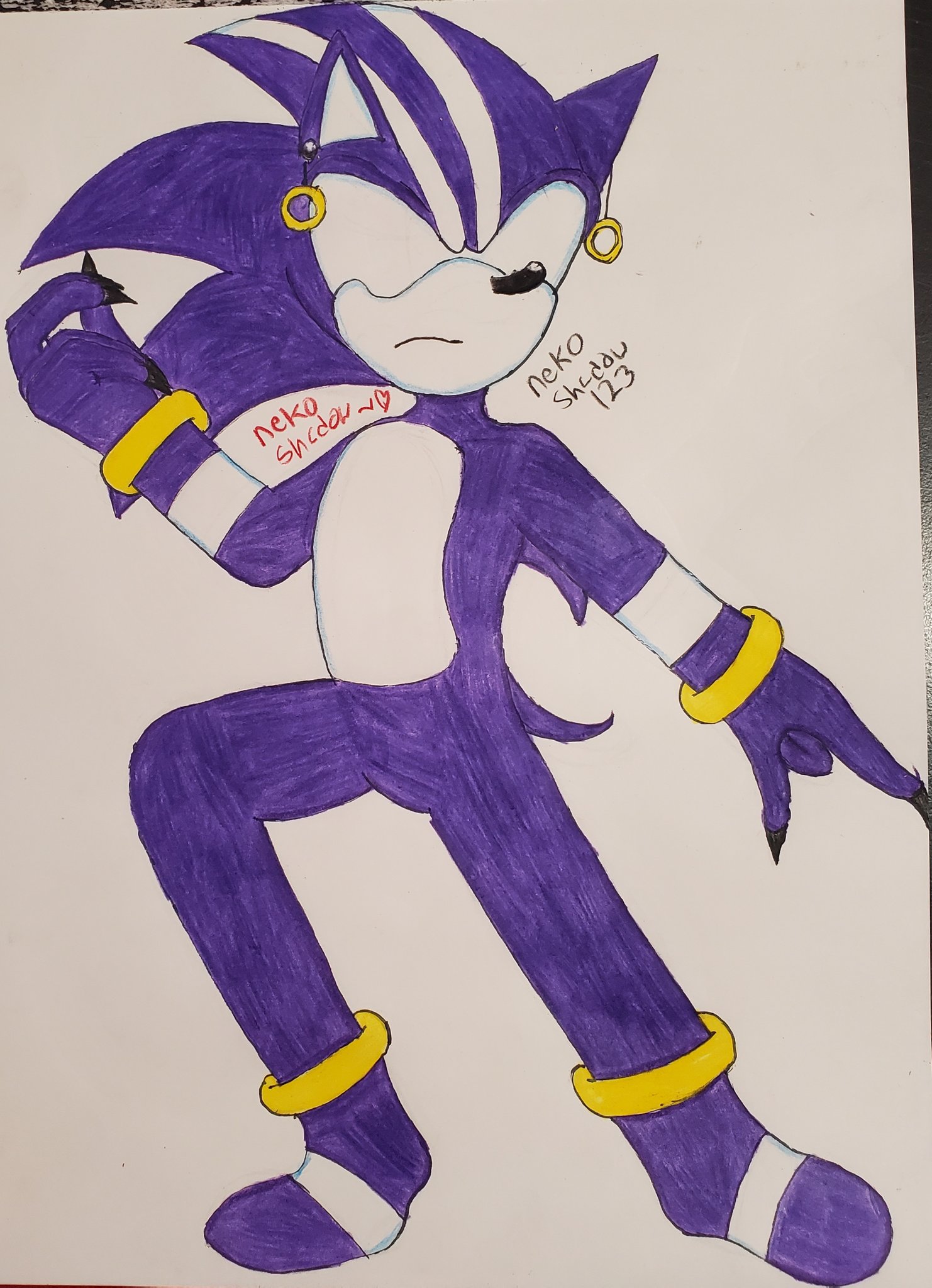 Darkspine Sonic.  Sonic the hedgehog, Sonic, Sonic art