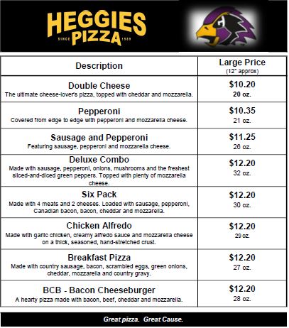 CBA families! Chaska HS Baseball teams are raising funds by selling Heggies Pizzas! This is a great way to support our HS program and eat some delicious pizza doing it! 
Send orders or questions to:
chaskagrandslamclub@gmail.com

* Orders due 4/20. Pizzas will be delivered 5/11*